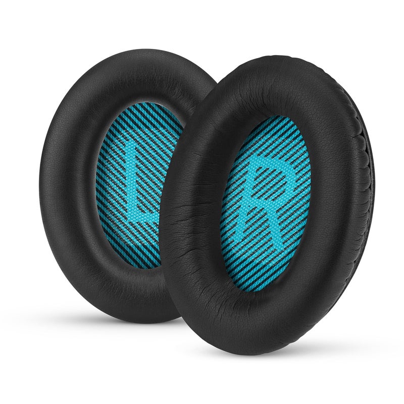 BRAINWAVZ Replacement Earpads for Bose QuietComfort QC 15 25 35 Premium Ear Pads QC15 QC25 QC35 AE2 & SoundLink, Memory Foam, Soft & Long Lasting by Brainwavz - Image 1